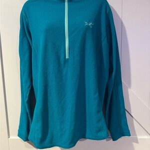 Arc'teryx Teal and Black Women's Pullover